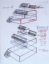 computer sketches for open-air stage
