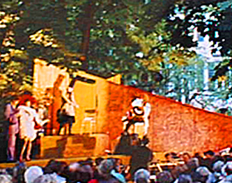 Stage scene