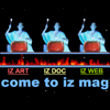 Iz-Art Website in 2000 Iz-Art Website von 2000
