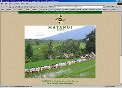 TOUR GUIDE WEBSITE