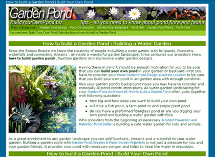 GARDENPOND GUIDE