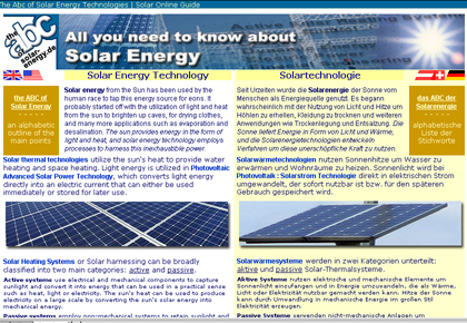 SOLAR ENERGY GUIDE